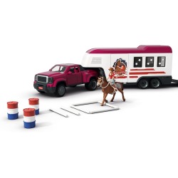 Schleich HORSE CLUB 42705 Lakeside Truck mit Anhänger