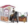 Schleich HORSE CLUB 42437 Pferdebox mit HORSE CLUB Tori & Princess
