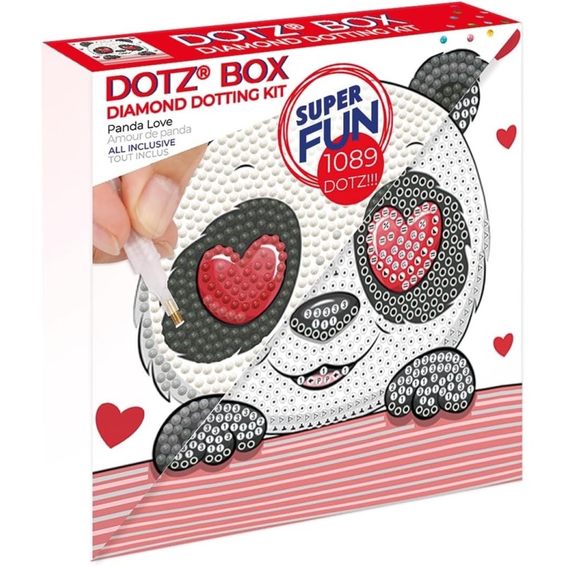 Diamond Dotz (Painting) - Panda Liebe