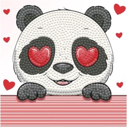 Diamond Dotz (Painting) - Panda Liebe