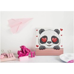 Diamond Dotz (Painting) - Panda Liebe