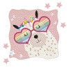 Diamond Dotz (Painting) - Lama Regenbogen