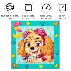 Diamond Dotz (Painting) - Paw Patrol Skye