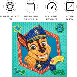 Diamond Dotz (Painting) - Paw Patrol Chase