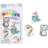 Diamond Dotz (Painting) - Sticker Katze Meerjungfrau Pony