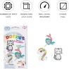 Diamond Dotz (Painting) - Sticker Katze Meerjungfrau Pony