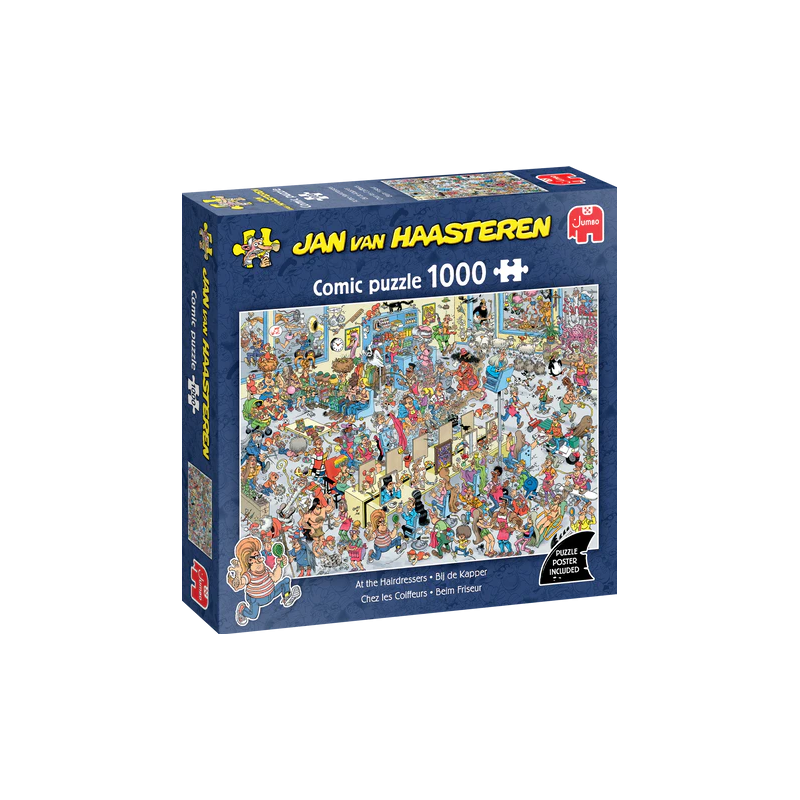 Jumbo Puzzle - Jan van Haasteren: Beim Friseur (1000 Teil)