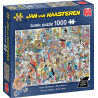 Jumbo Puzzle - Jan van Haasteren: Beim Friseur (1000 Teil)