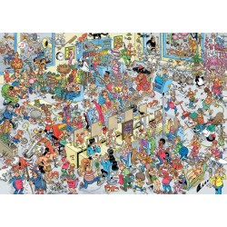 Jumbo Puzzle - Jan van Haasteren: Beim Friseur (1000 Teil)