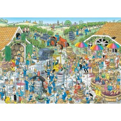 Jumbo Puzzle - Jan van Haasteren: Auf dem Weingut (1000 Teil)