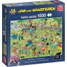 Jumbo Puzzle - Jan van Haasteren: Hunde-Hindernislauf (1000 Teil)