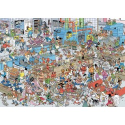 Jumbo Puzzle - Jan van Haasteren: Die Bäckerei (1000 Teil)