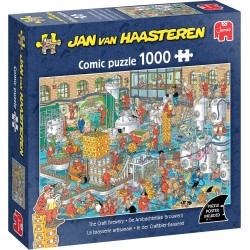 Jumbo Puzzle - Jan van Haasteren: In der Craftbier-Brauerei (1000 Teil)