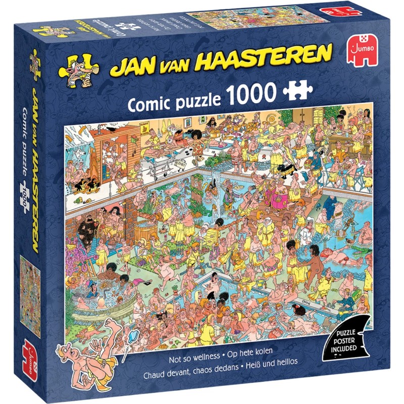 Jumbo Puzzle - Jan van Haasteren: Heiss und Heillos (1000 Teil)