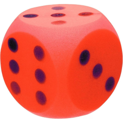 John - Super Softwürfell 15 cm (rot)
