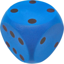 John - Super Softwürfell 15 cm (blau)