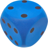 John - Super Softwürfell 15 cm (blau)