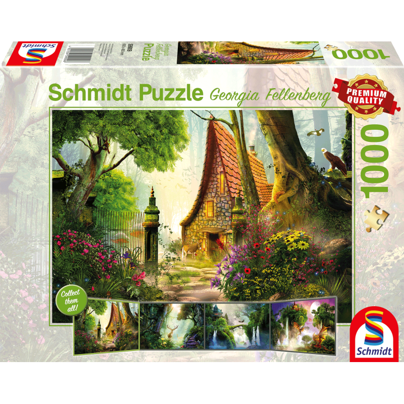 Schmidt - Georgia Fellenberg, Haus auf der Lichtung