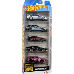 Hot Wheels nightburnerz 5-er Set (JBJ87)