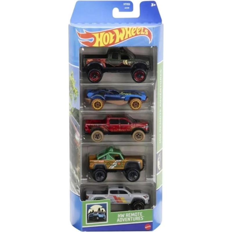 Hot Wheels hw remote adventures 5-er Set (HTV53)