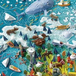 HEYE - Map Art, Miniature World