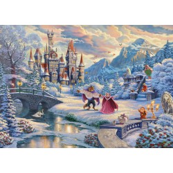 Disney - Thomas Kinkade, Die Schöne und das Biest