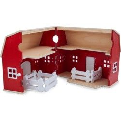 schleich FARM WORLD 42602 Grosser Bauernhof aus Holz