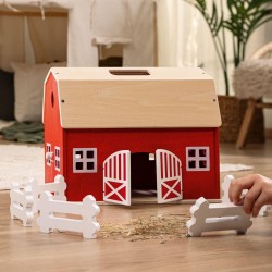 schleich FARM WORLD 42602 Grosser Bauernhof aus Holz