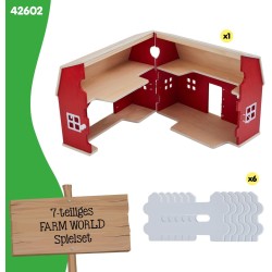schleich FARM WORLD 42602 Grosser Bauernhof aus Holz