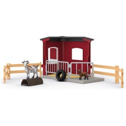 schleich FARM WORLD 42726 Ziegenstall