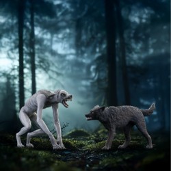 schleich HARRY POTTER 14906 Werwolf vs. Animagus