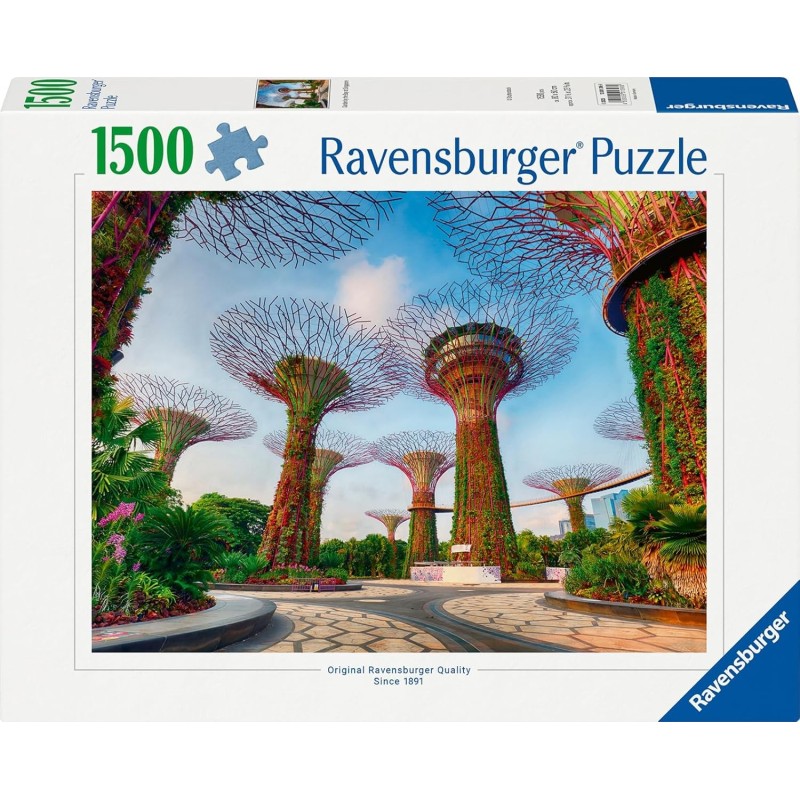 Ravensburger Puzzle - Garten an der Bucht in Singapur (1500) Ravensburger Puzzle - Garten an der Bucht in Singapur (1500)