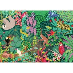 Ravensburger Puzzle - Jigsaw Puzzle: Magischer Regenwald (1000)