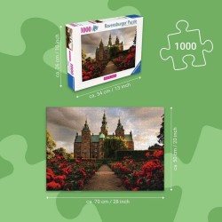 Ravensburger Puzzle - Beautiful Castles: Schloss Rosenborg, Dänemark (1000)