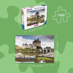 Ravensburger Puzzle - Beautiful Castles: Schloss Eilean Donan, Schottland (1000)