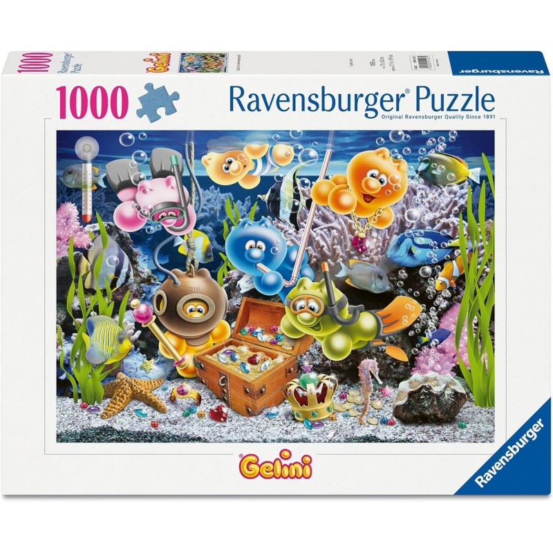 Ravensburger Puzzle - Gelini im Unterwasserspass (1000)