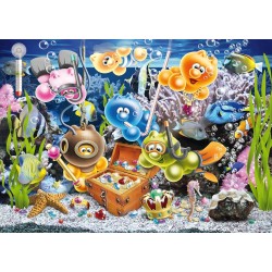 Ravensburger Puzzle - Gelini im Unterwasserspass (1000)