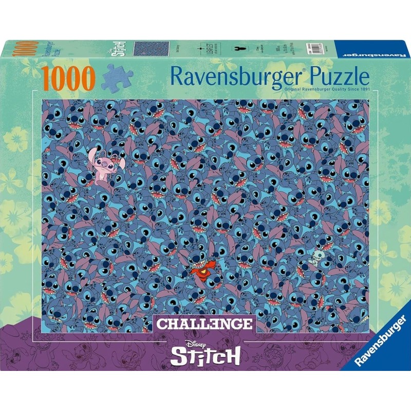 Ravensburger Puzzle - Challenge: Disney Stitch (1000)