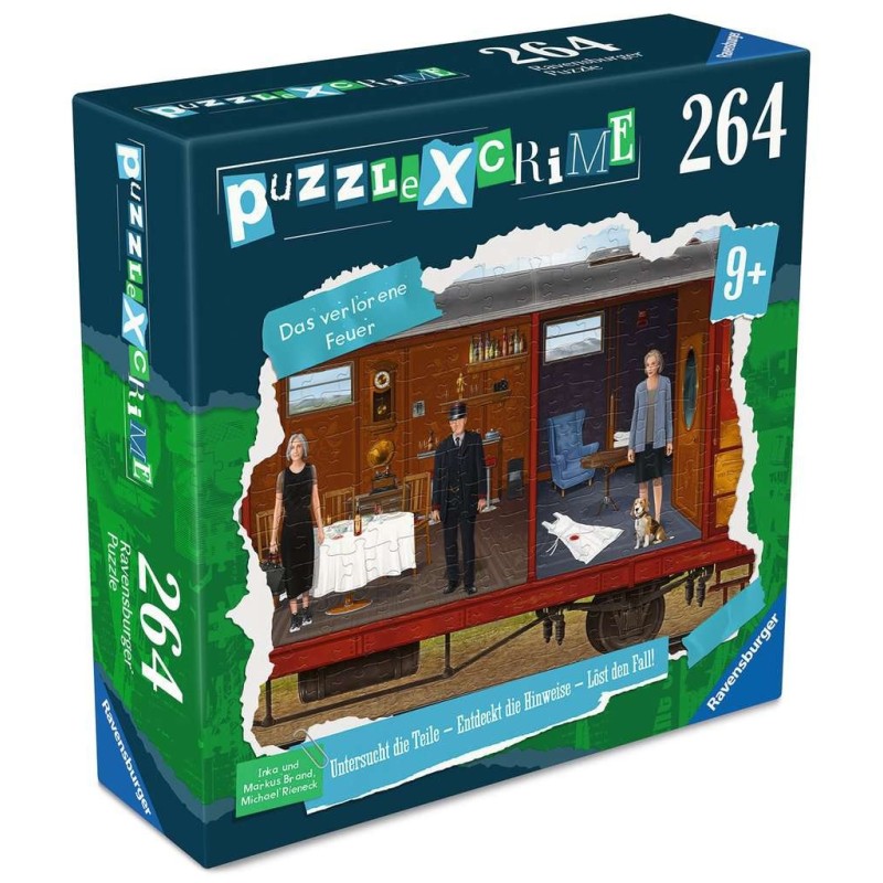 Ravensburger Puzzle X Crime: Das verlorene Feuer (264)