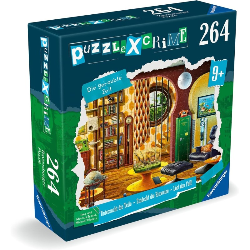Ravensburger Puzzle X Crime: Die geraubte Zeit (264)