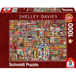 Schmidt - Shelley Davies, Vintage Künstlermaterialien