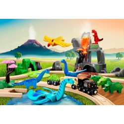 BRIO World Dinosaurier Deluxe Set