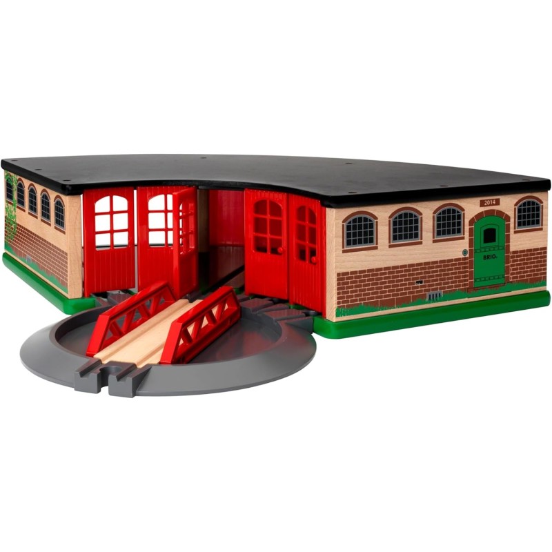 BRIO World Grosser Ringlokschuppen