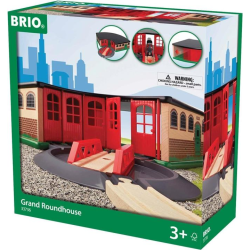BRIO World Grosser Ringlokschuppen