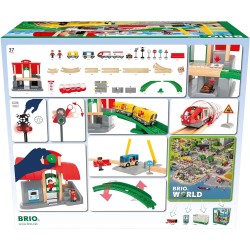 BRIO World Grosses City Bahnhof Set