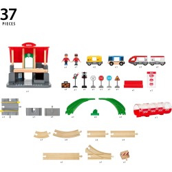 BRIO World Grosses City Bahnhof Set