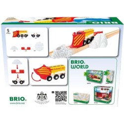 BRIO Schneeräumzug