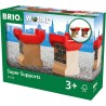BRIO World Brückenfundament, 2 Stück