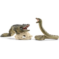 Schleich WILD LIFE 42559 Gefahr im Sumpf