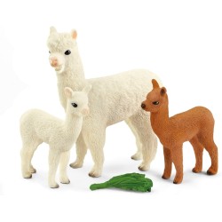 Schleich WILD LIFE 42544 Alpakafamilie